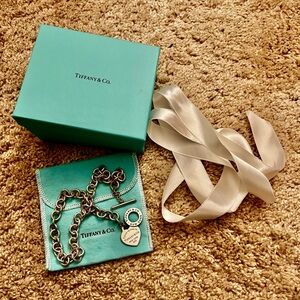 Tiffany & Co. Heart Toggle Necklace